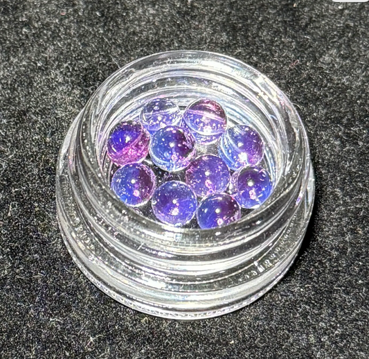 Royal Jelly / Stargazer Blown Glass Pearl