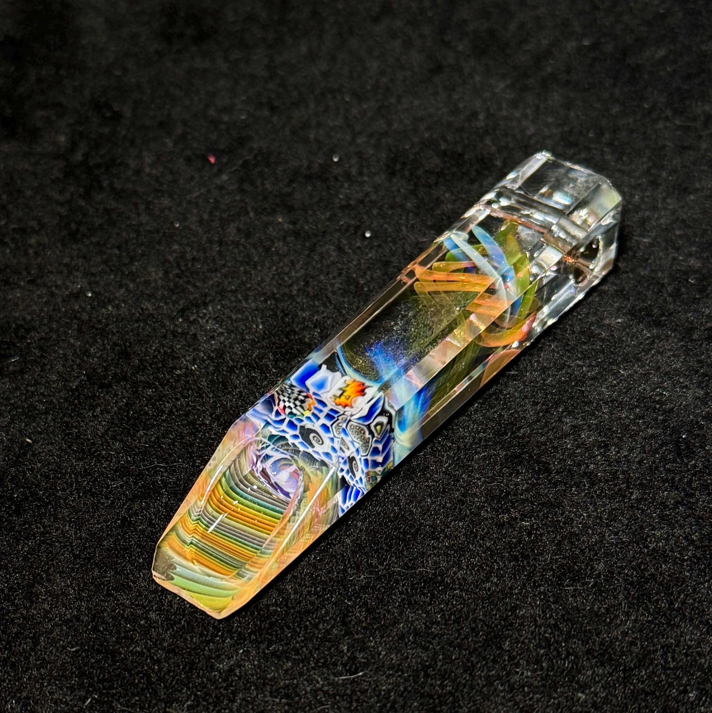 Fume/Murrine Scoop Pendant