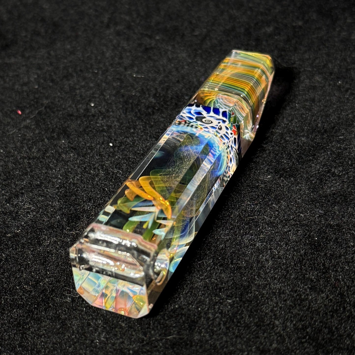 Fume/Murrine Scoop Pendant