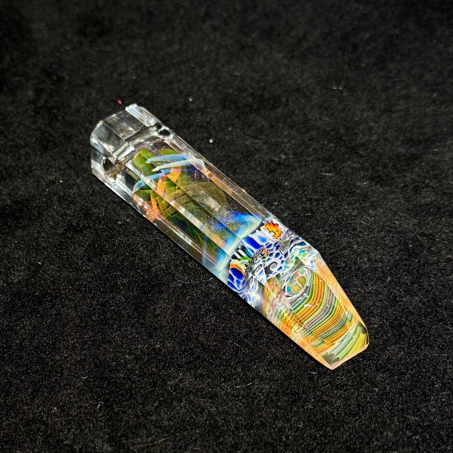 Fume/Murrine Scoop Pendant