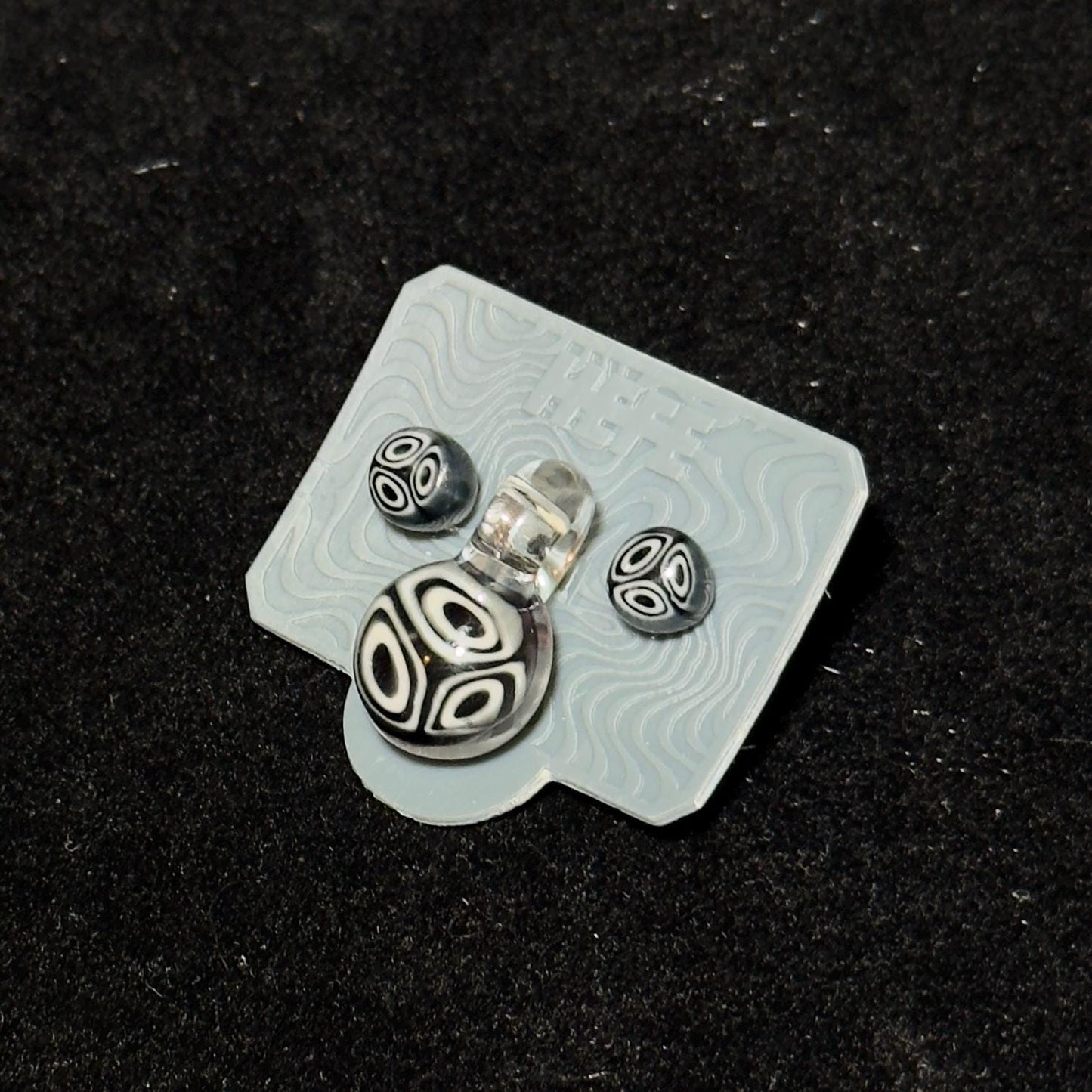 Blown Glass Stud Earrings and Matching Pendant sets - multiple variations