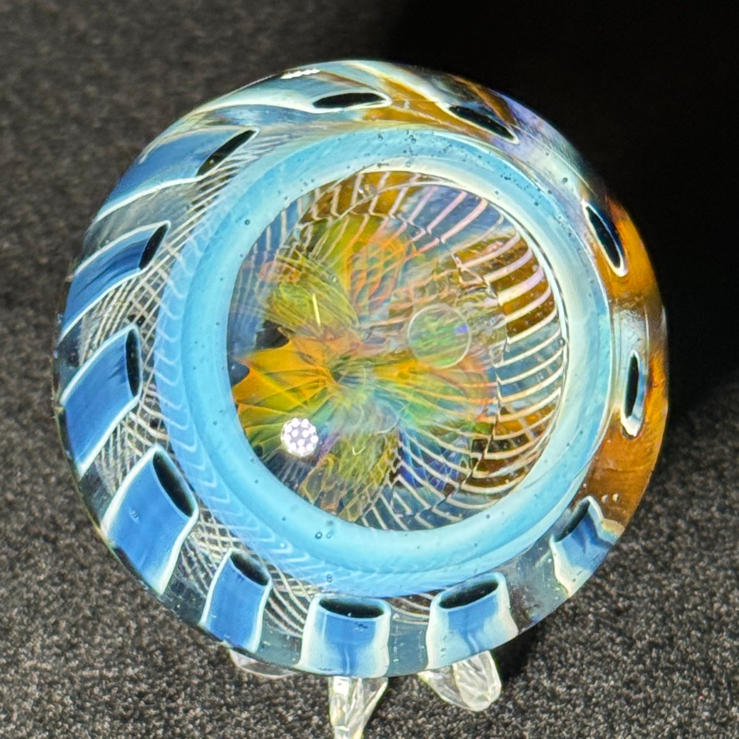 Fume flower opal optical tech stack marble #2 - 46mm