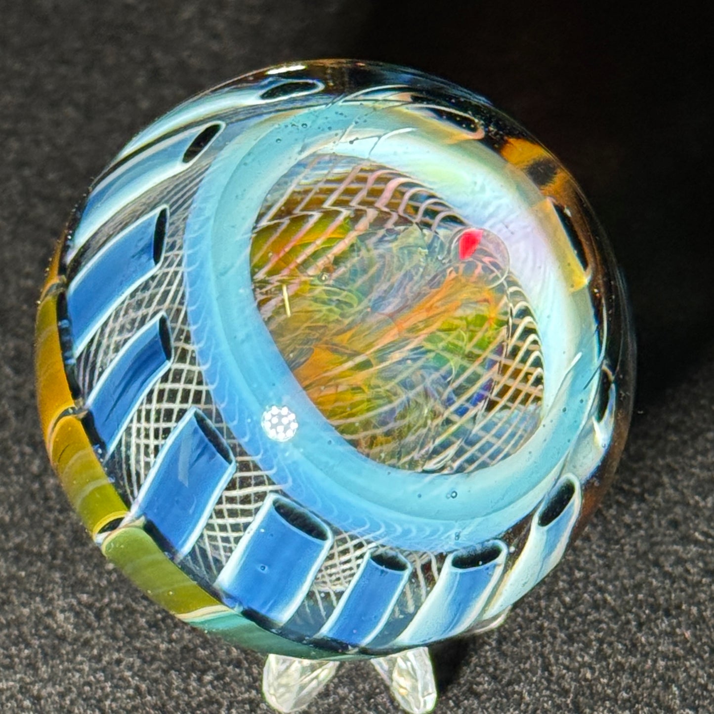 Fume flower opal optical tech stack marble #2 - 46mm