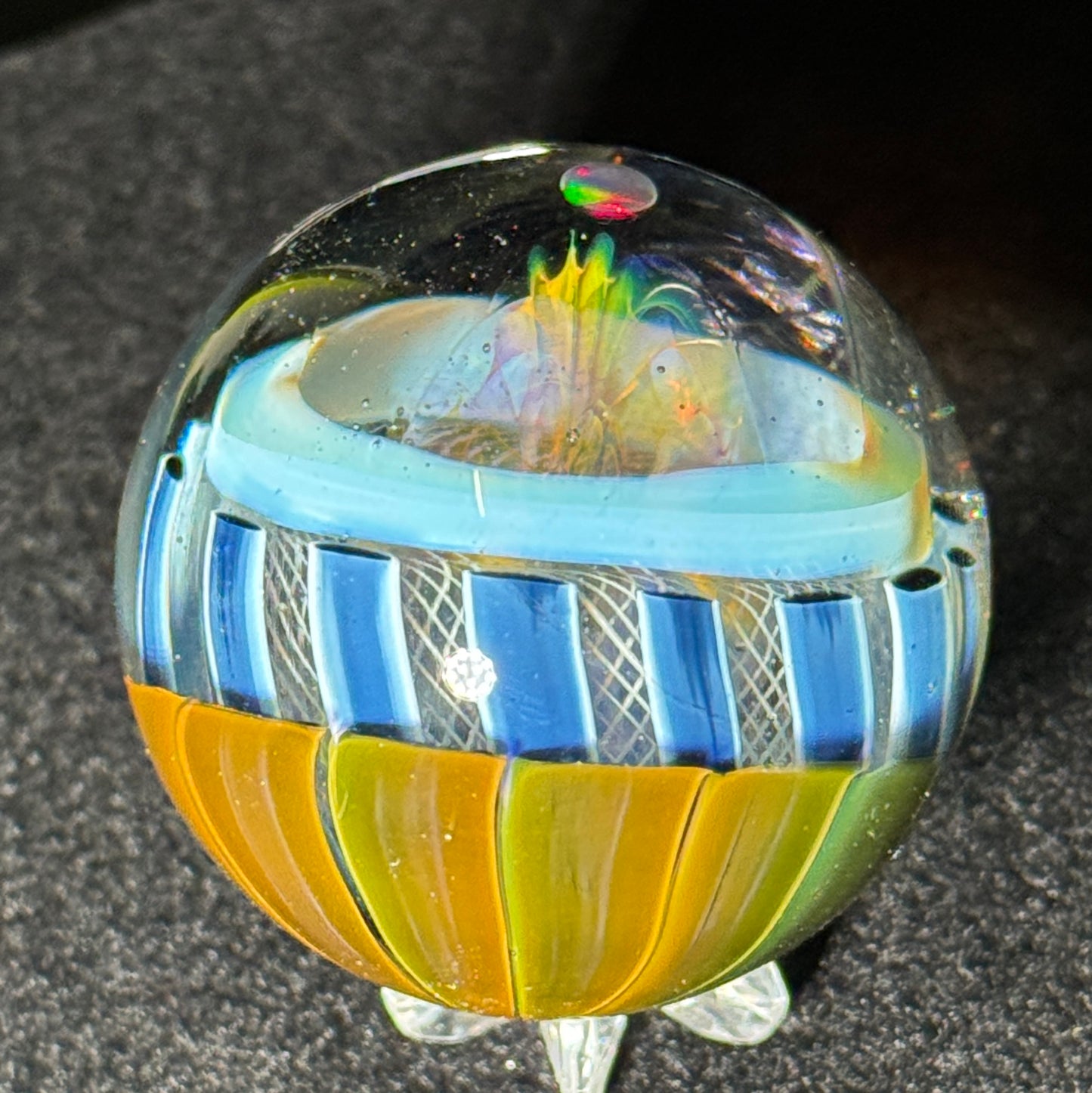 Fume flower opal optical tech stack marble #2 - 46mm