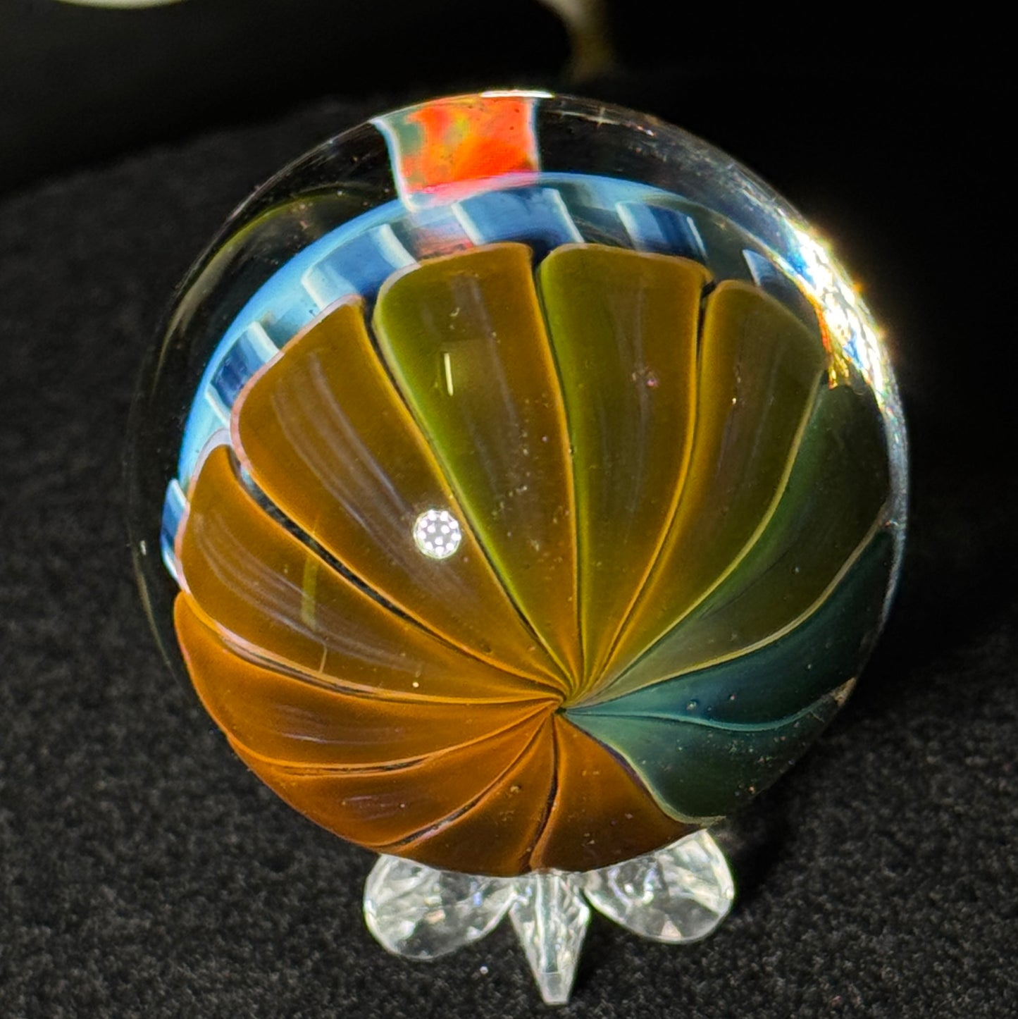 Fume flower opal optical tech stack marble #2 - 46mm