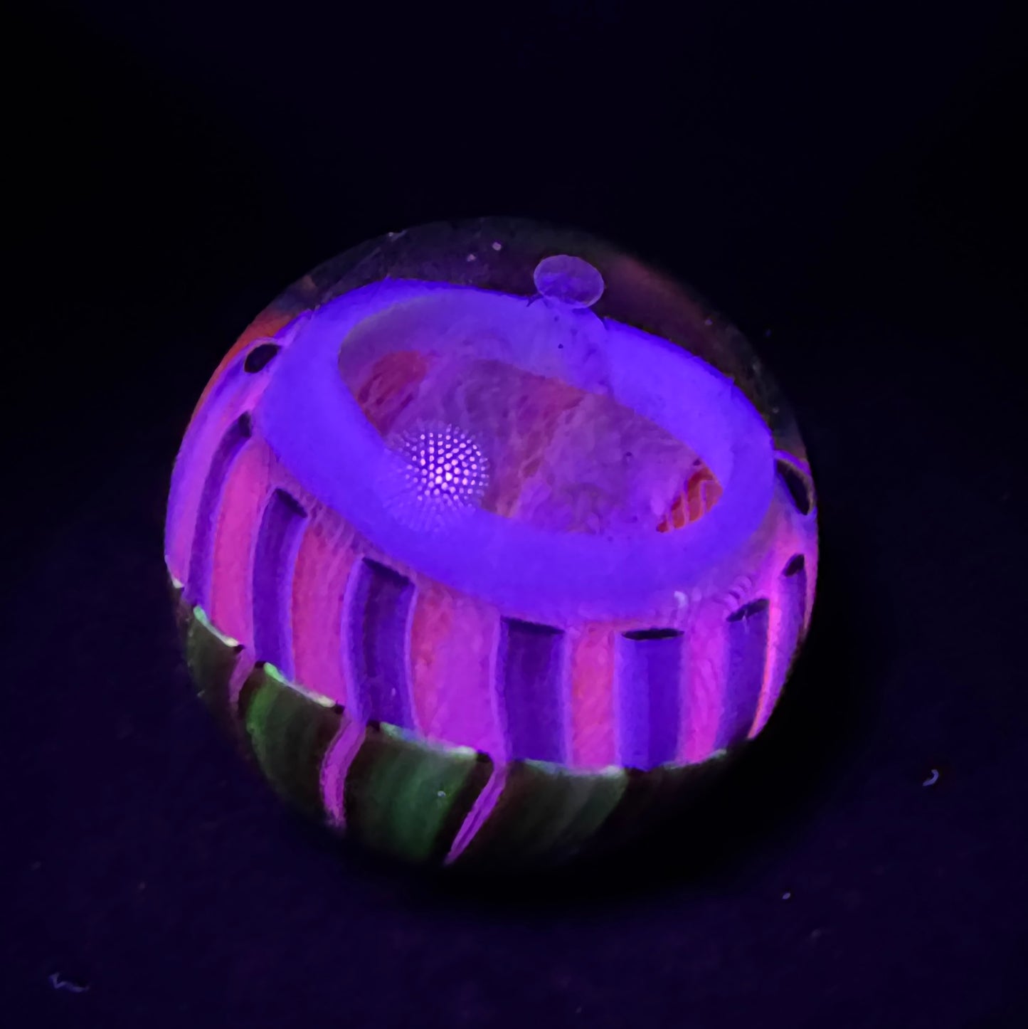 Fume flower opal optical tech stack marble #2 - 46mm