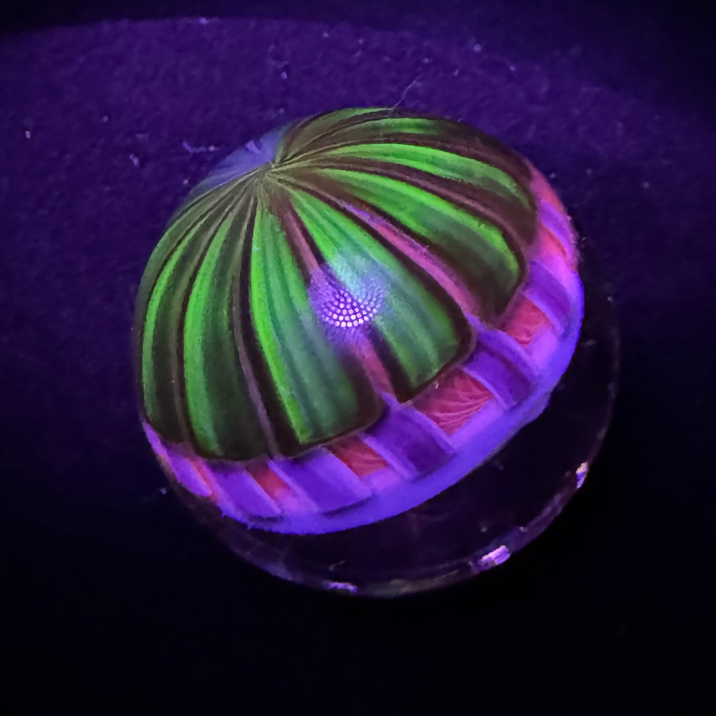 Fume flower opal optical tech stack marble #2 - 46mm