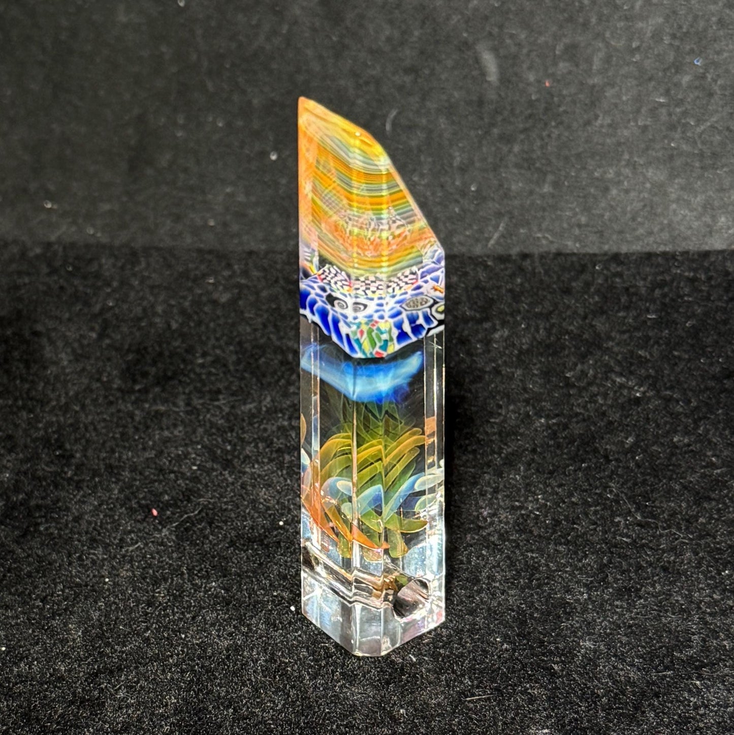 Fume/Murrine Scoop Pendant