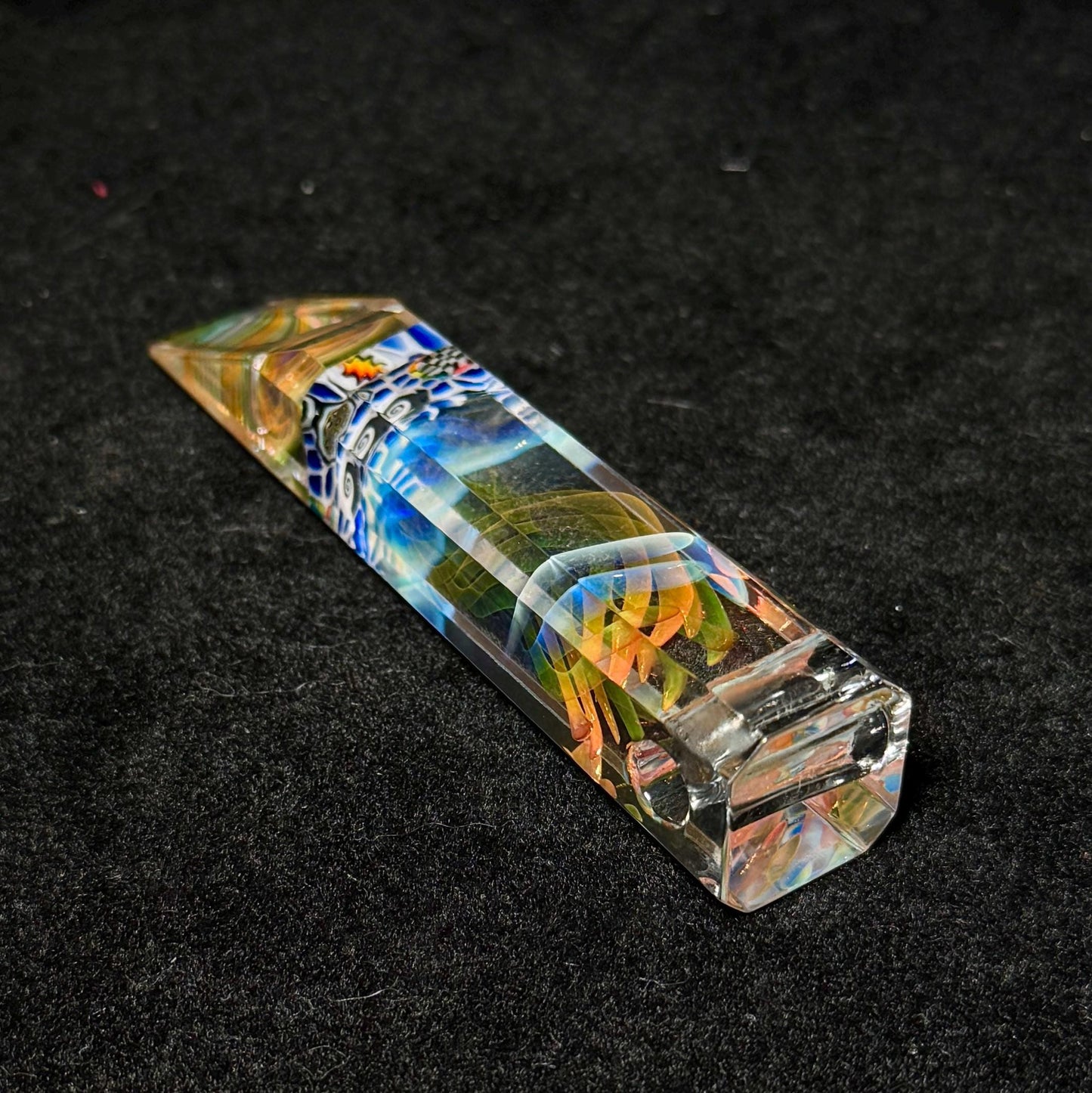 Fume/Murrine Scoop Pendant